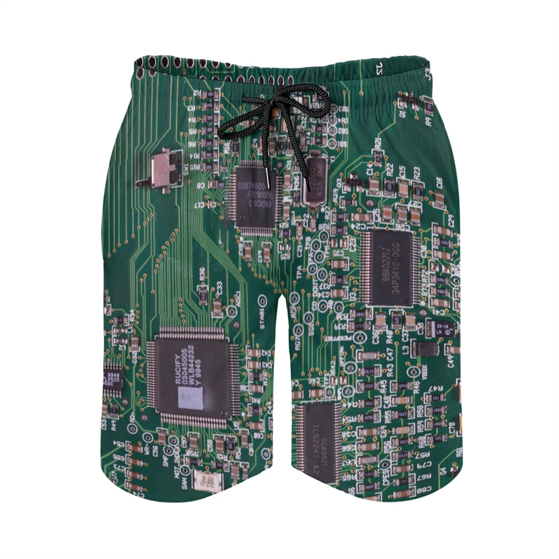 3D Printing Technology - Calça-mãe eletrônica masculina impressa em 3D,