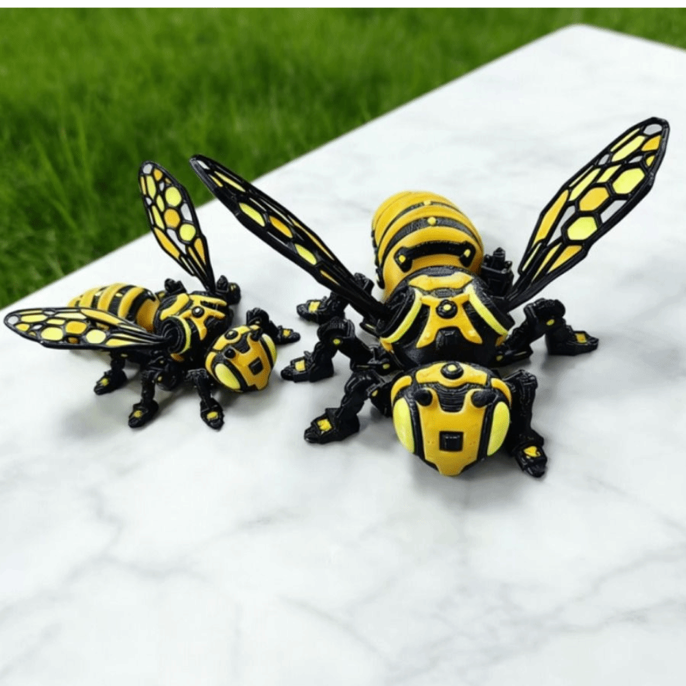 3D Printing Simulator - Brinquedo de Abelha Mecânica Impressa em