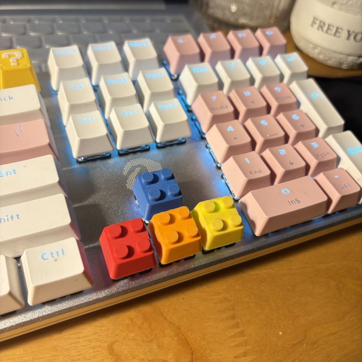 3D Printing Keycaps - Teclas MX impressas em 3D, criativas,