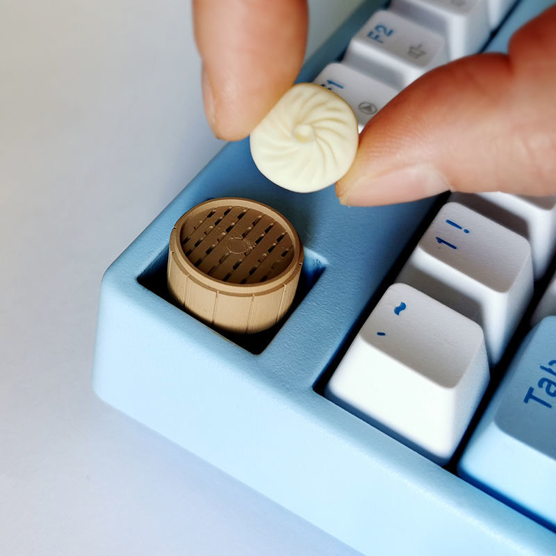 3D Printing Keycaps - Bolinhos de pães cozidos no vapor