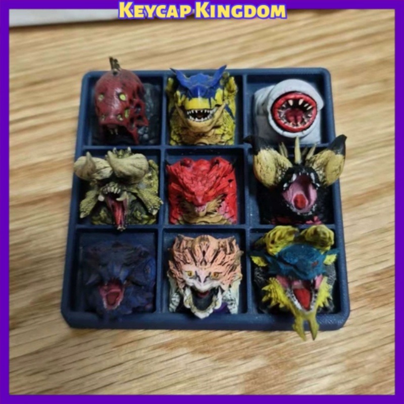 3D Printing Keycaps - Teclas Personalizadas de Resina de Dragão