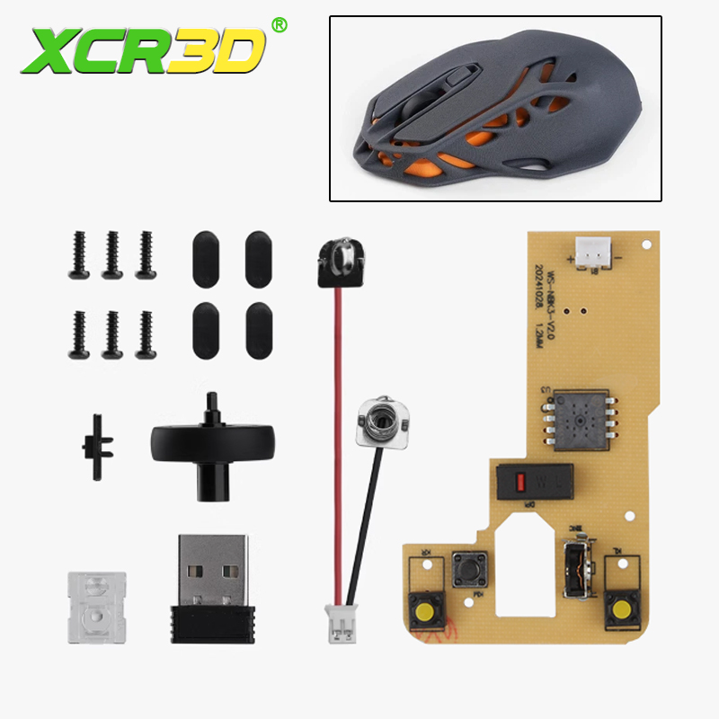 3D Printing Process - Xcr hardware bambu laboratório mouse de
