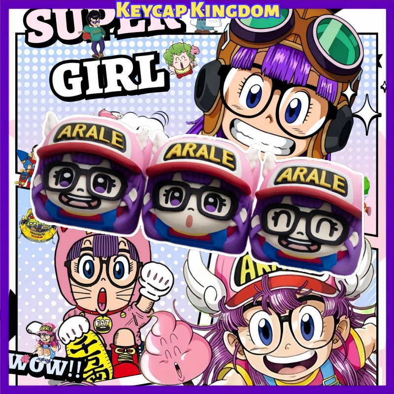 3D Printing Keycaps - Tecla Personalizada 3D Impressa Dr. Slump