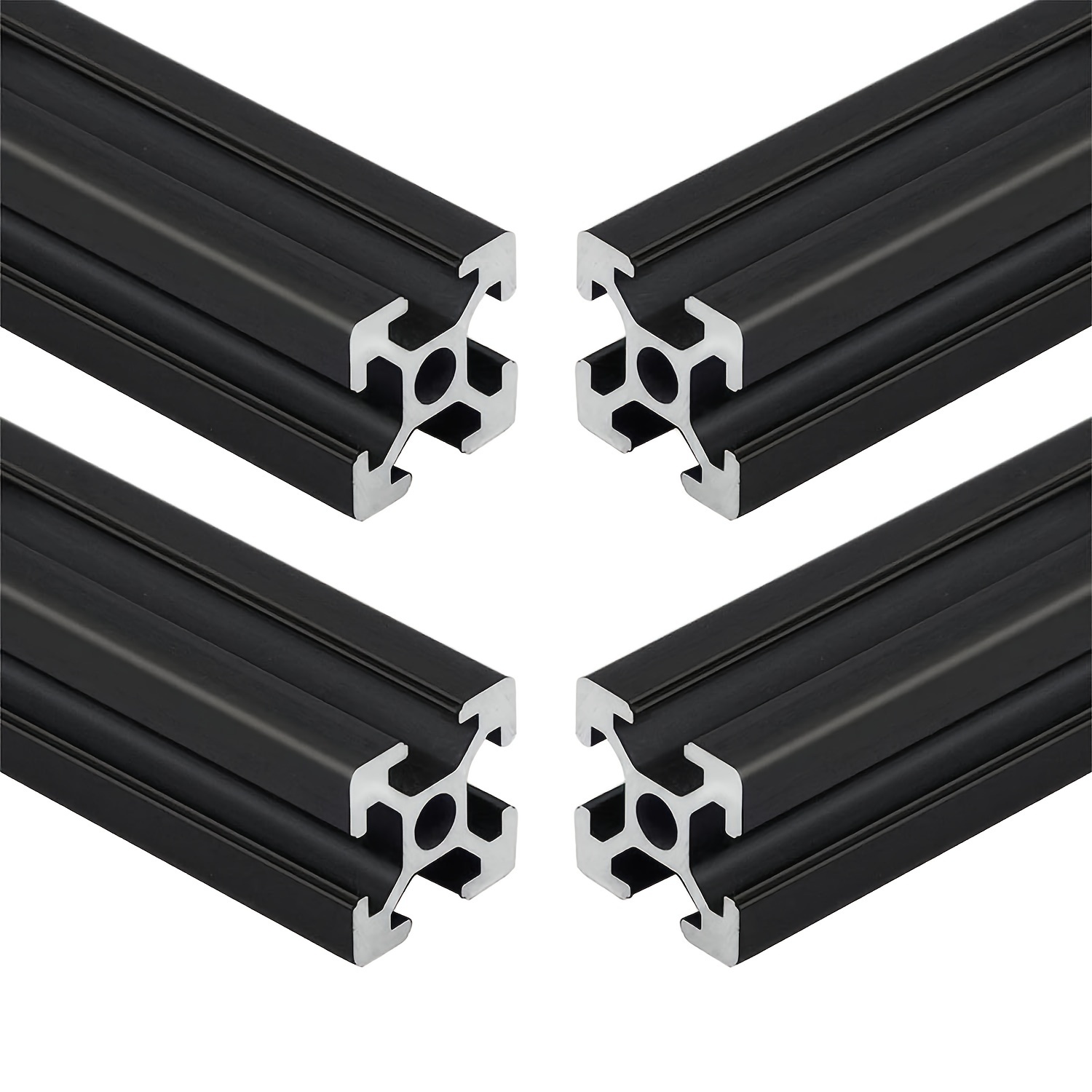 V Slot Aluminum Extrusion - 4 unidades T Slot 2020 extrusão