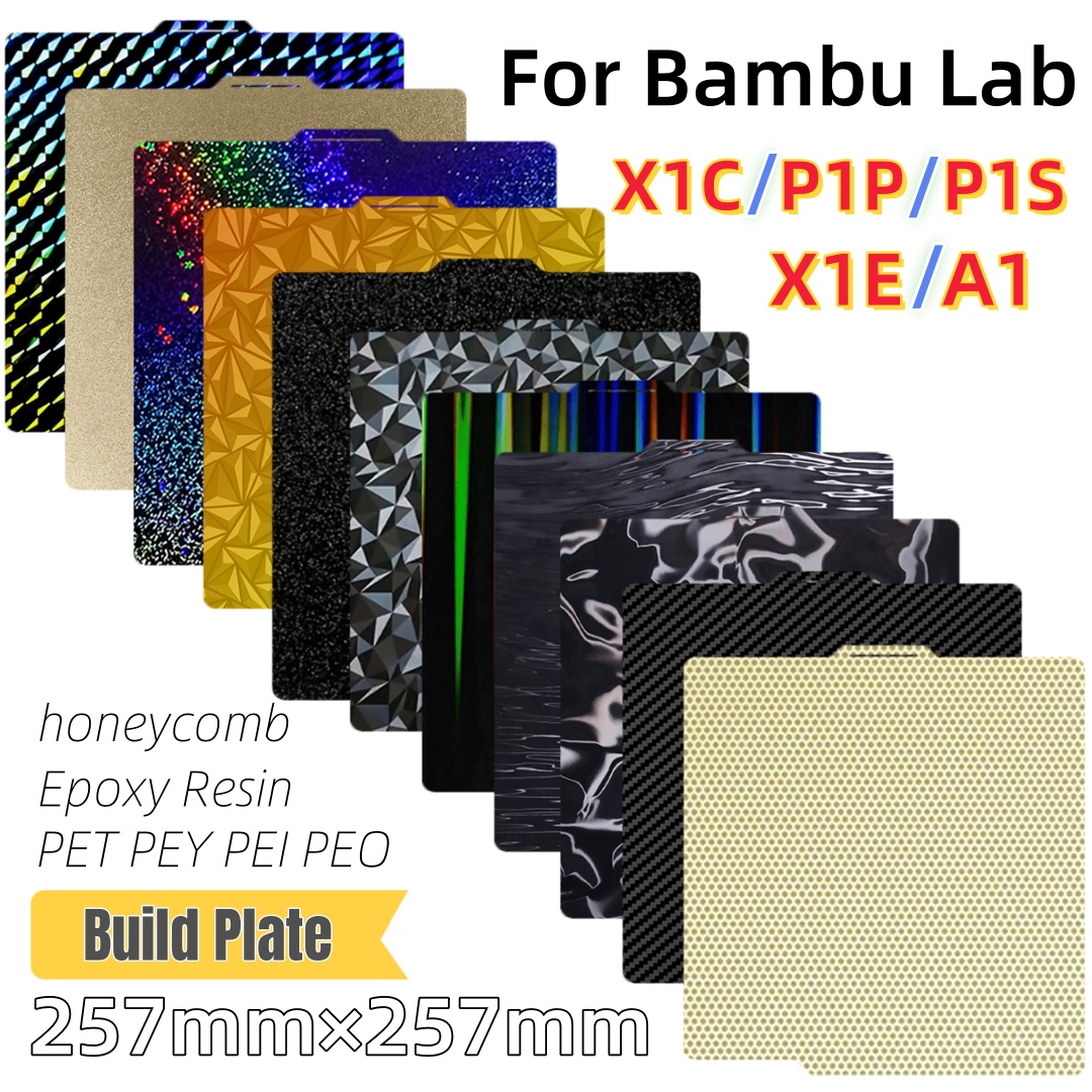 Pei Sheet - Placa de construção 257x257 mola chapa