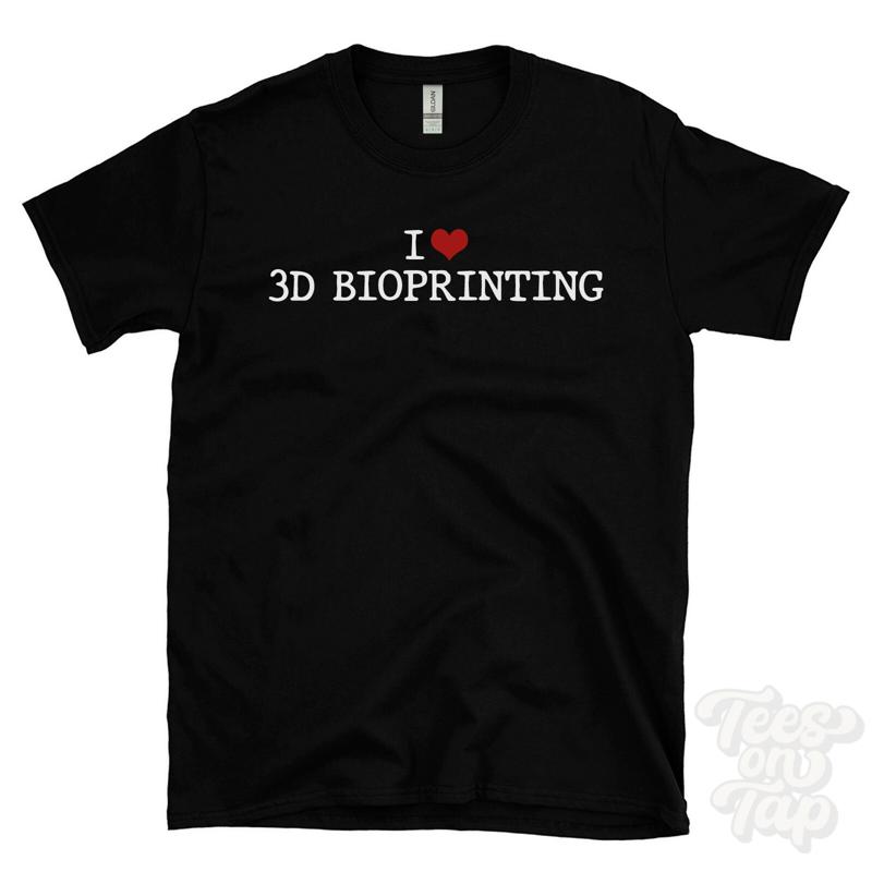 3D Printing Technology - EU AMO 3D BIOPRINTING T-SHIRT coração
