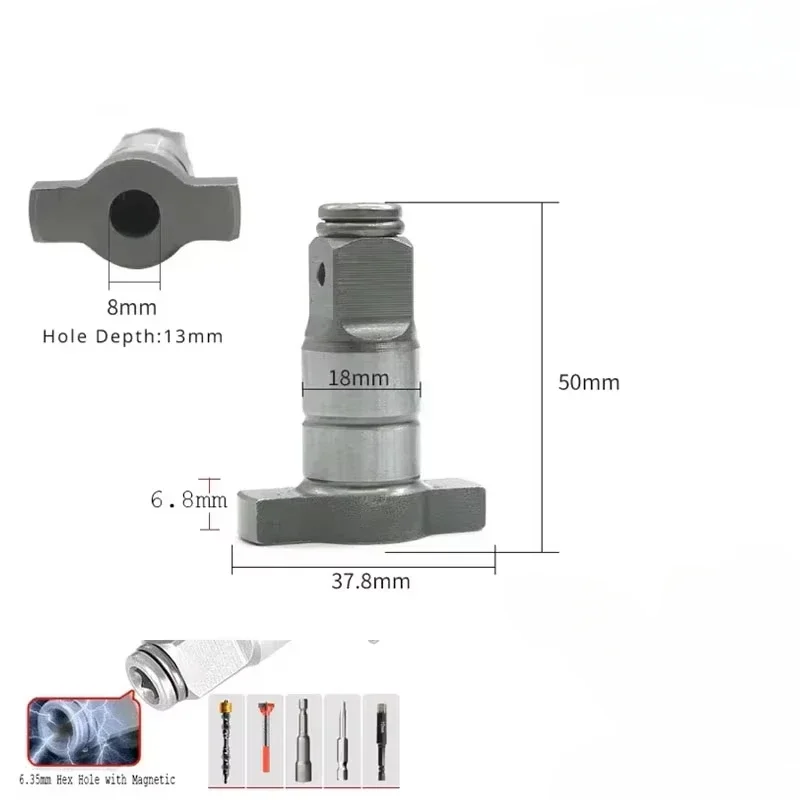 Milwaukee Drill M18 Fuel - 2 peças para parkside 1/2 18mm