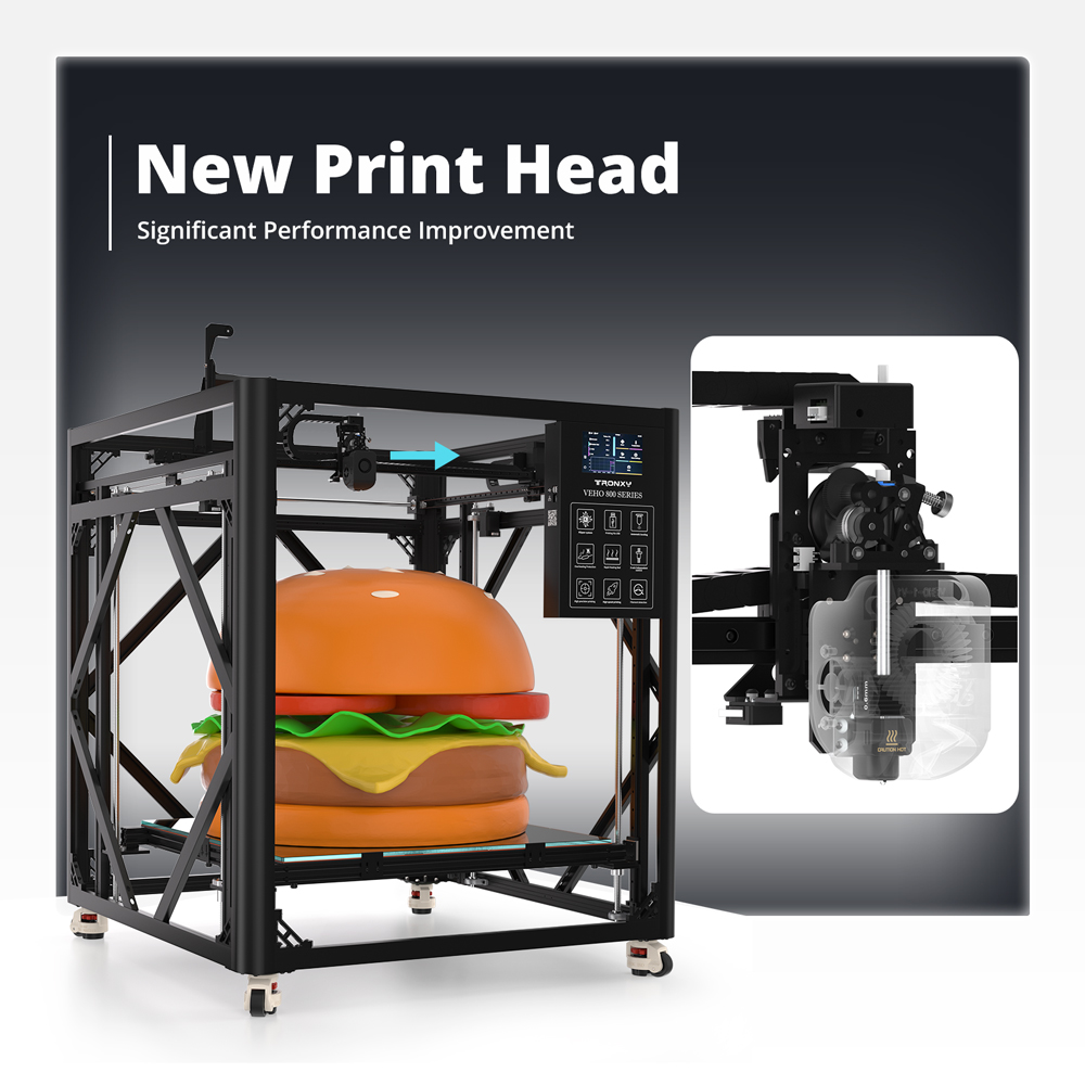 3D Printing X Y Z Axis - Tronxy VEHO-800-12 ou PRO Grande Impressão