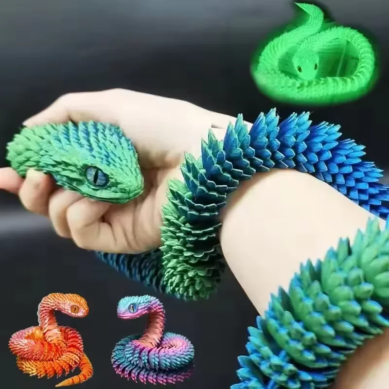 3D Printing Simulator - 3d impresso cobra móvel conjunta brinquedo