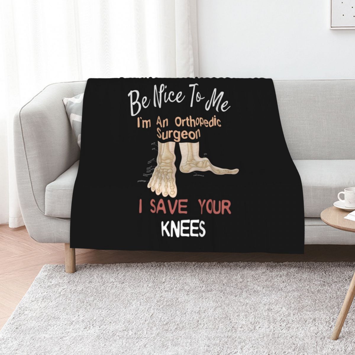 3D Printing Orthopedics - Cobertor de luxo com design divertido