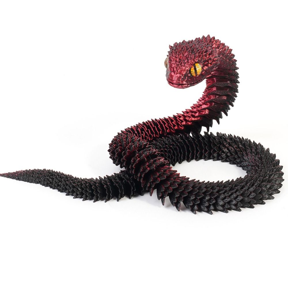 3D Printing Simulator - Cobra Realista Impressa em 3D 30/45/60cm