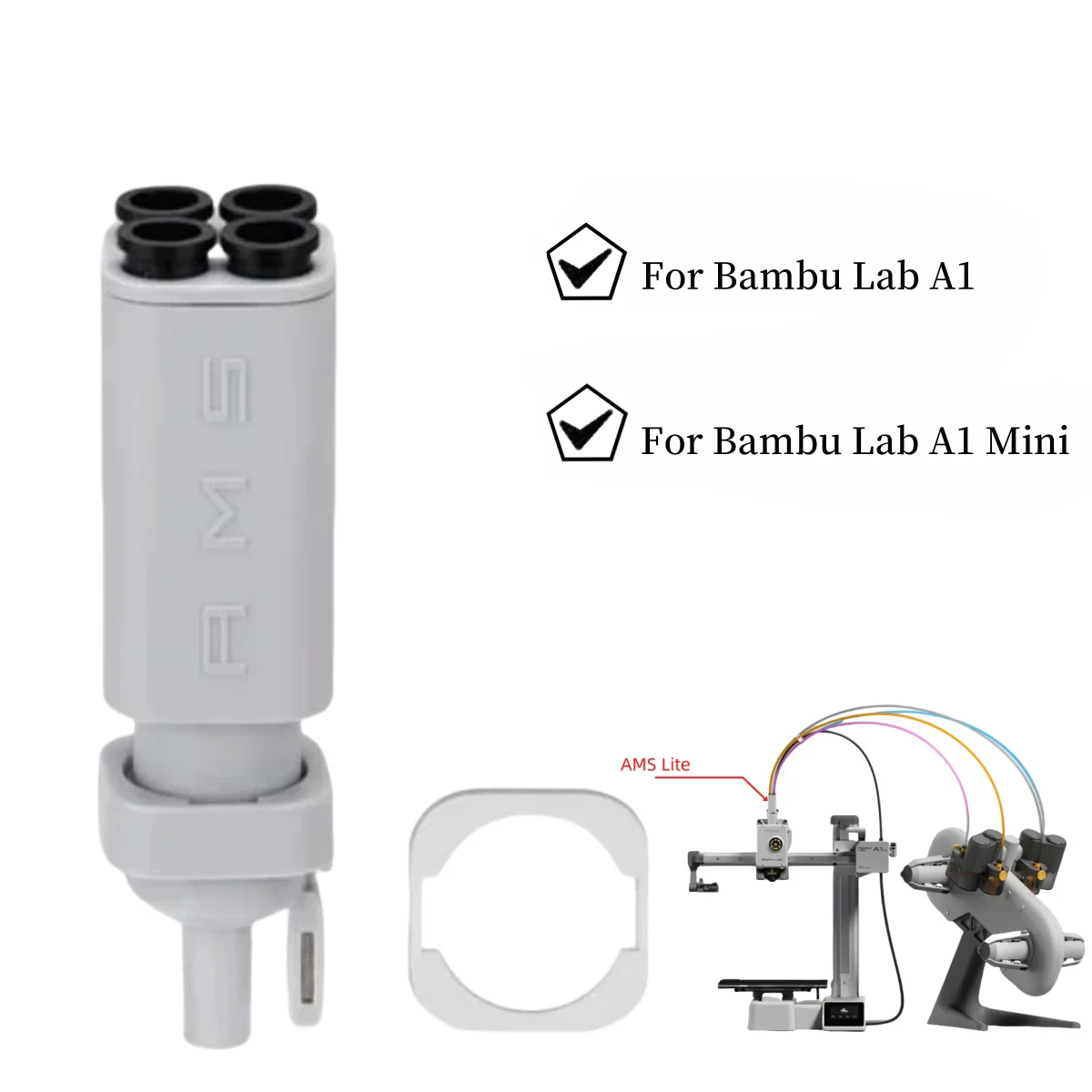 3D Printing Process - Hub de Filamento AMS Lite de