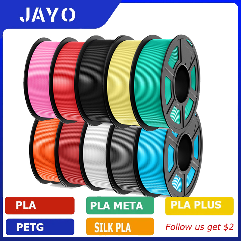 3D Printing Warehouse - Filamento 3D JAYO PLA/PETG/PLAMETA/HSPLA+ 10 rolos