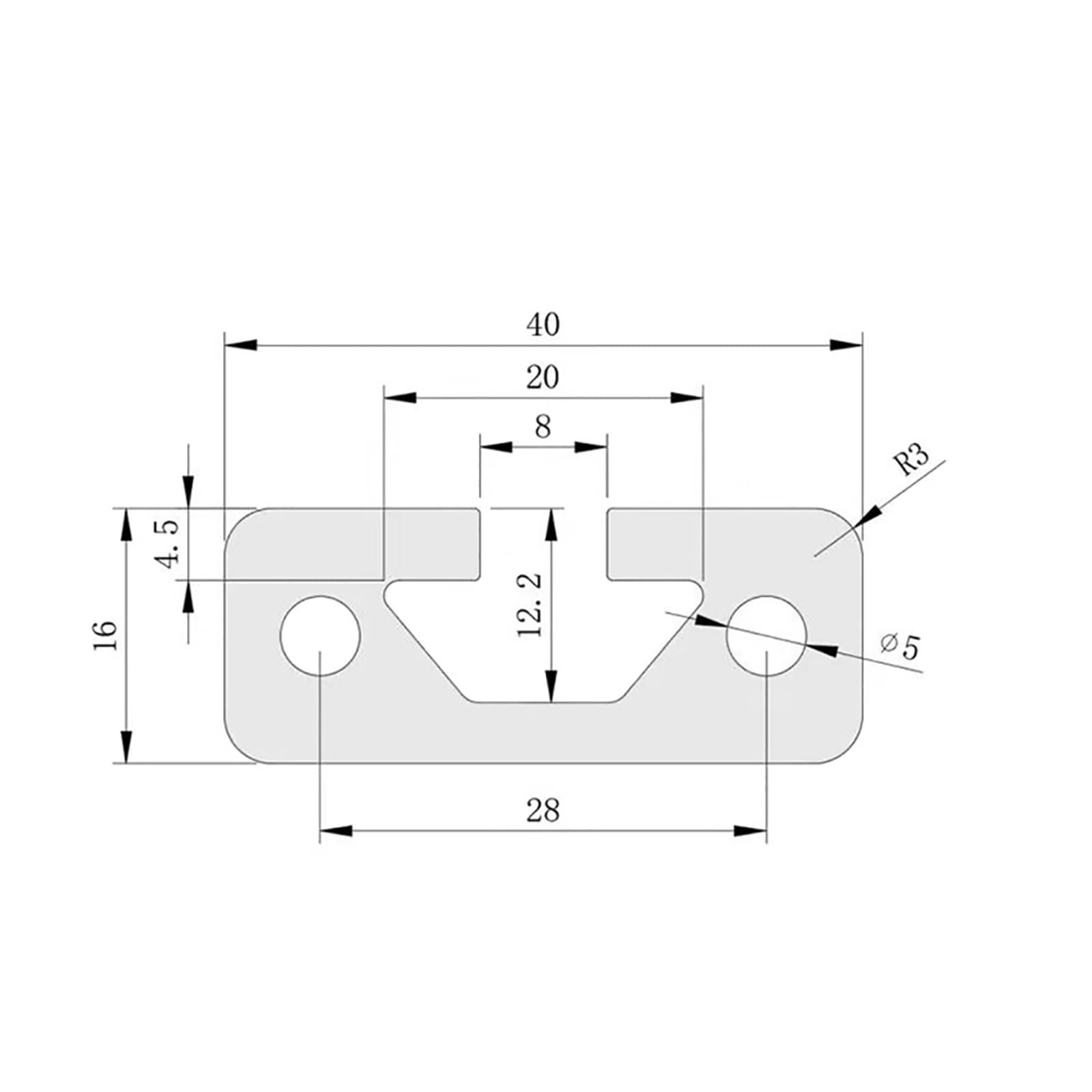 Perfil de Alumínio Extrudado P - V Slot Aluminum Extrusion avaliação e preço