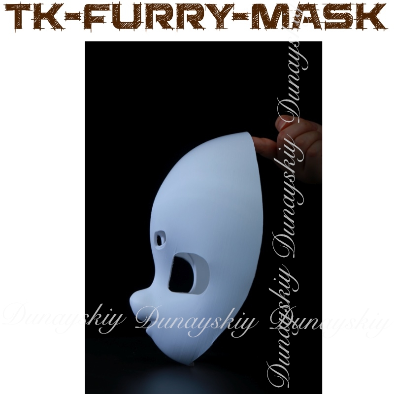 Halloween anime tk-furry-mask  - 3D Printing Technology avaliação e preço