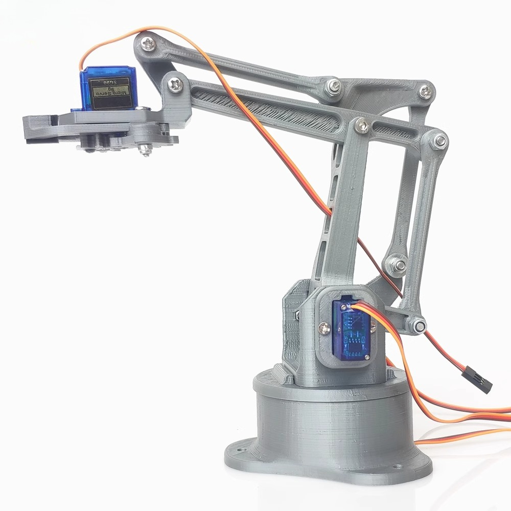 Impressão 3D EZ prata braço ro - 3D Printing Robot Arm avaliação e preço