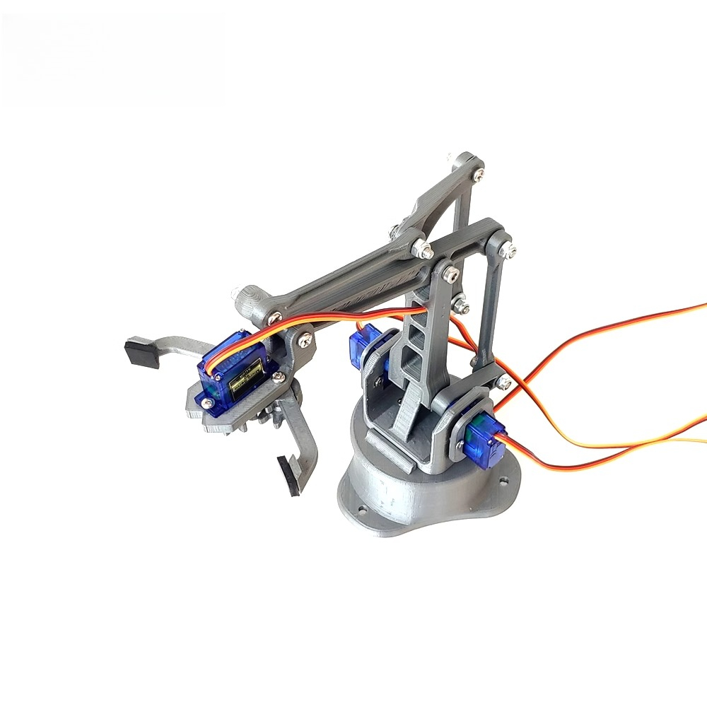 Impressão 3D EZ prata braço ro - 3D Printing Robot Arm avaliação e preço