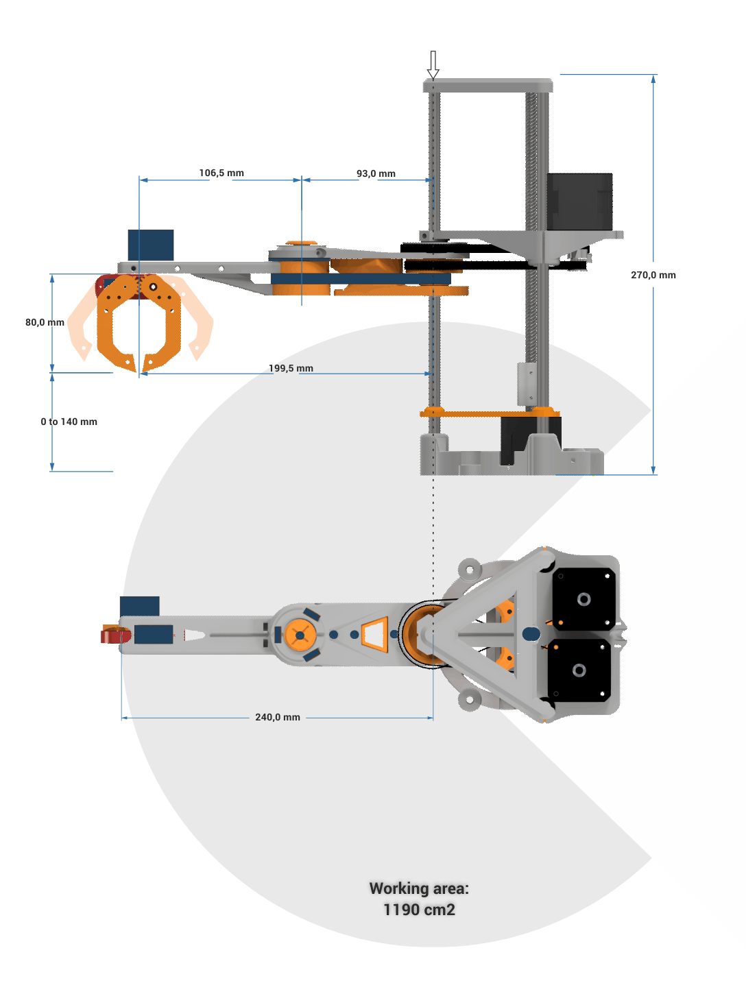 Manipulador de impressão 3d de - 3D Printing Robot Arm avaliação e preço