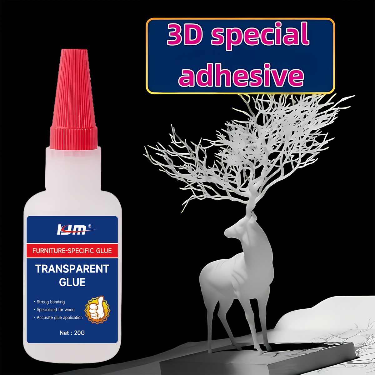 Adesivo especial transparente  - 3D Printing Glue Stick avaliação e preço