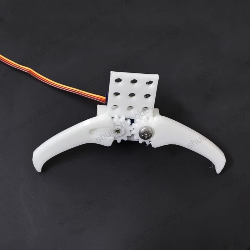 4v-6v servo pinça 3d impresso  - 3D Printing Robot Arm avaliação e preço