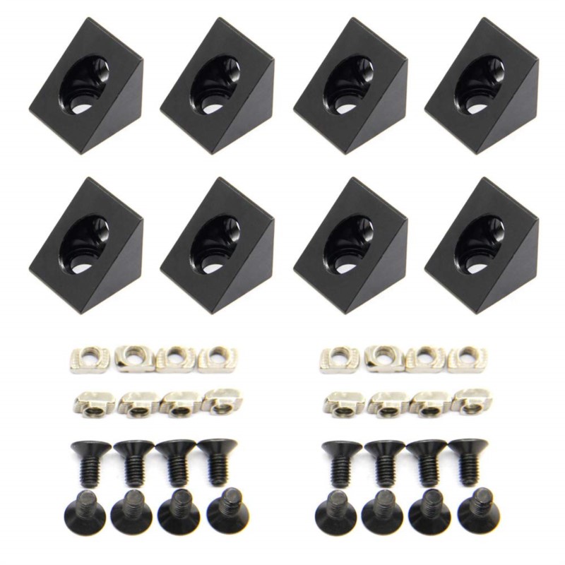 8 unidades/pacote 2020 bloco d - V Slot Aluminum Extrusion avaliação e preço