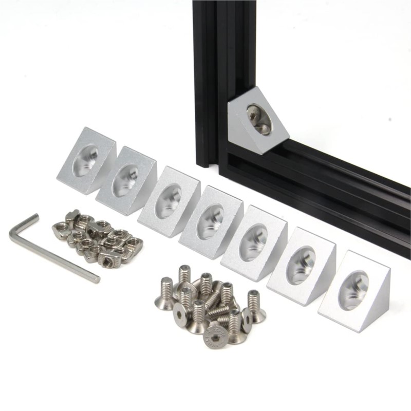 8 unidades/pacote 2020 bloco d - V Slot Aluminum Extrusion avaliação e preço