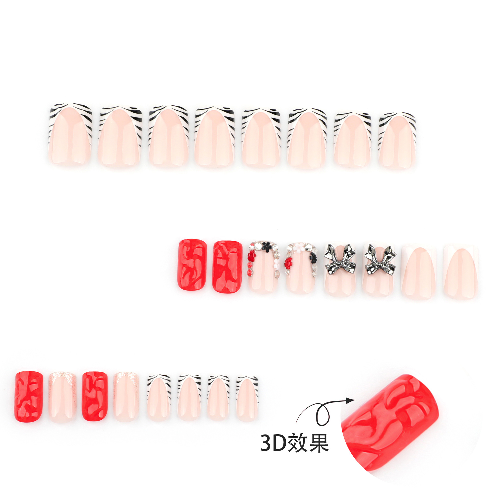 24 pçs zebra-impressão estilo  - 3D Printing Ptc avaliação e preço