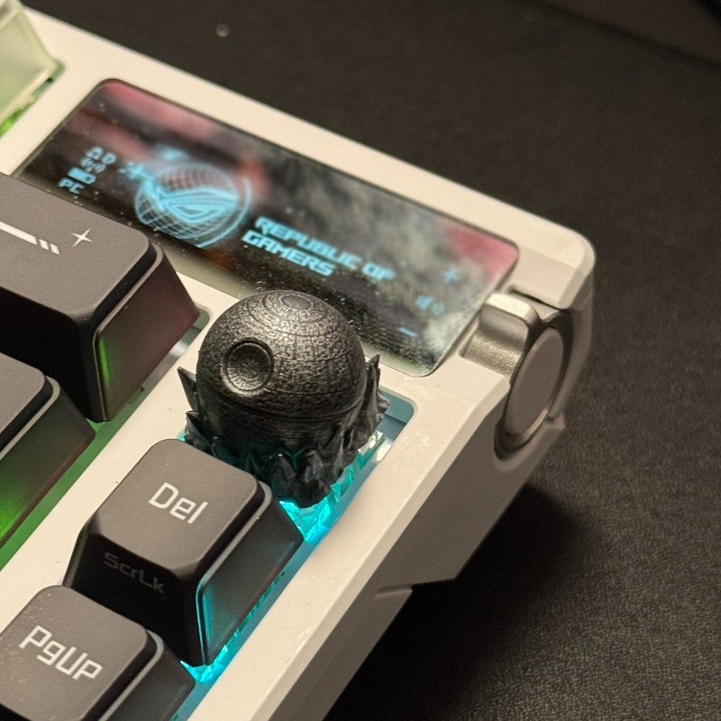 Death star personalizar keycap - 3D Printing Keycaps avaliação e preço