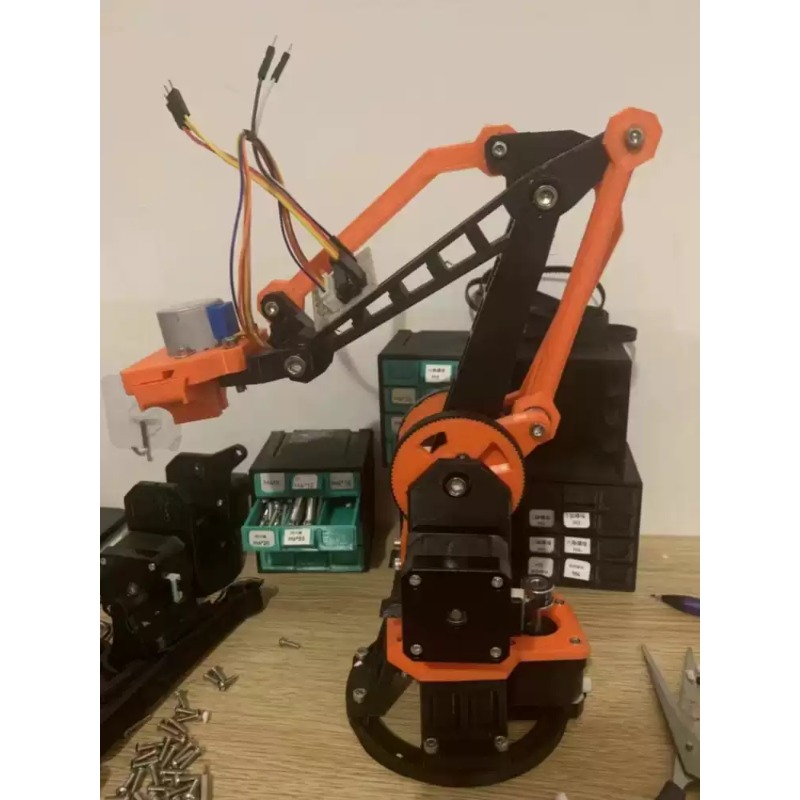 Braço Robótico de Quatro Eixos - 3D Printing Robot Arm avaliação e preço