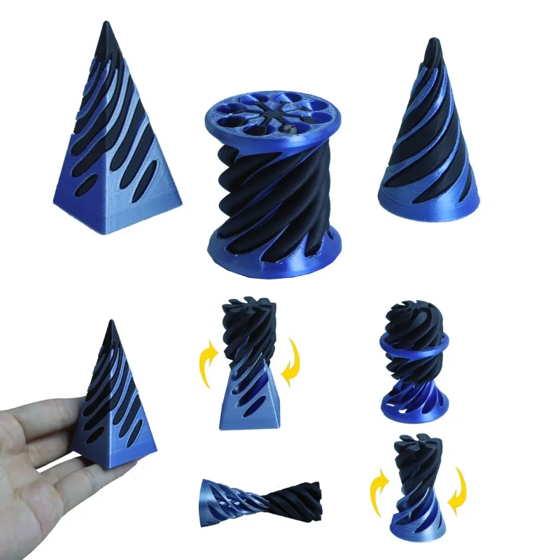 Cone espiral 3d impresso alto  - 3D Printing Technology avaliação e preço