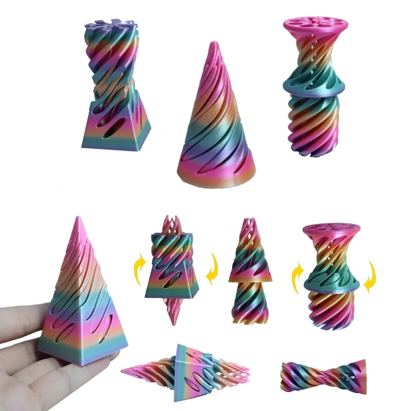 Cone espiral 3d impresso alto  - 3D Printing Technology avaliação e preço