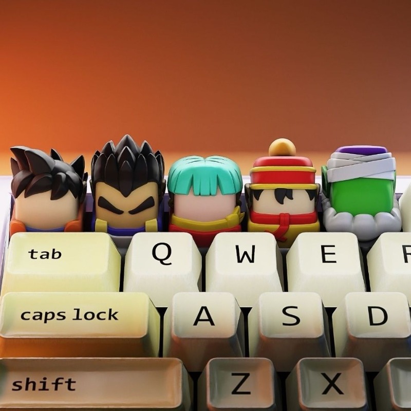 Novas Teclas de Anime, Teclas  - 3D Printing Keycaps avaliação e preço