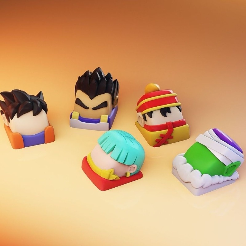 Novas Teclas de Anime, Teclas  - 3D Printing Keycaps avaliação e preço