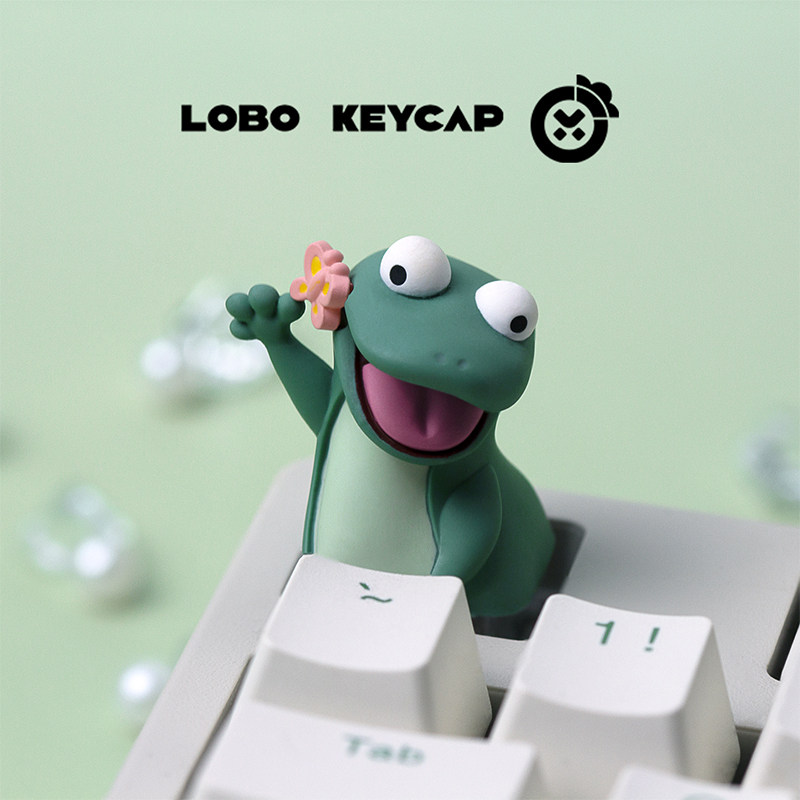 Tecla Lobo: Tecla 3D de Resina - 3D Printing Keycaps avaliação e preço