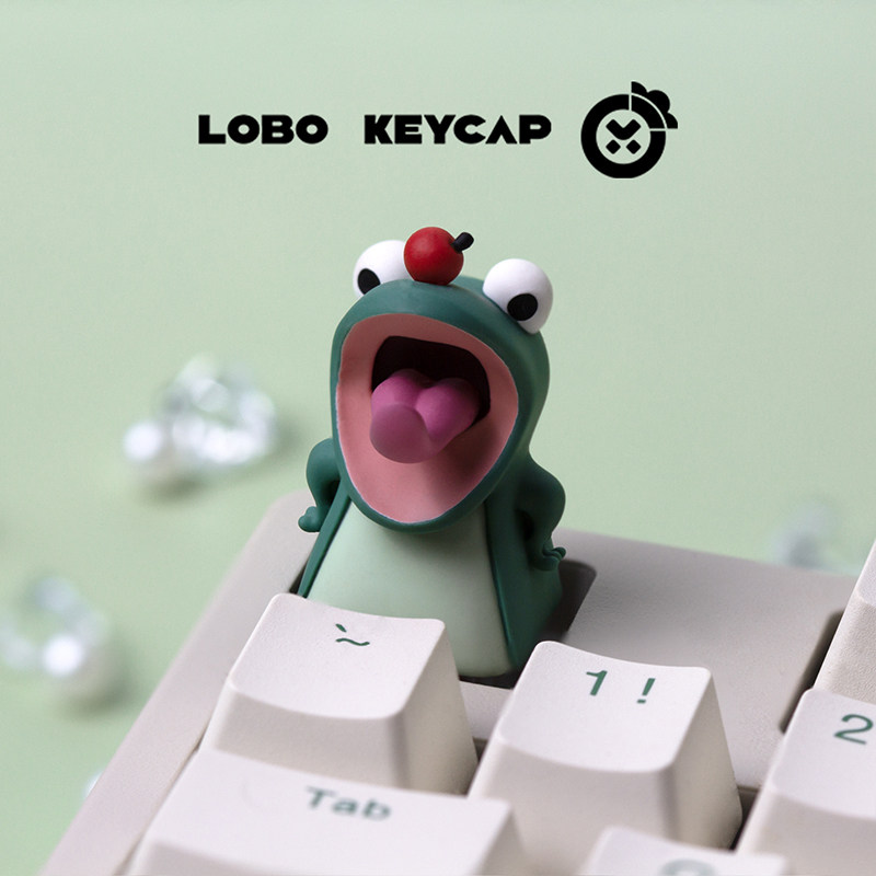 Tecla Lobo: Tecla 3D de Resina - 3D Printing Keycaps avaliação e preço