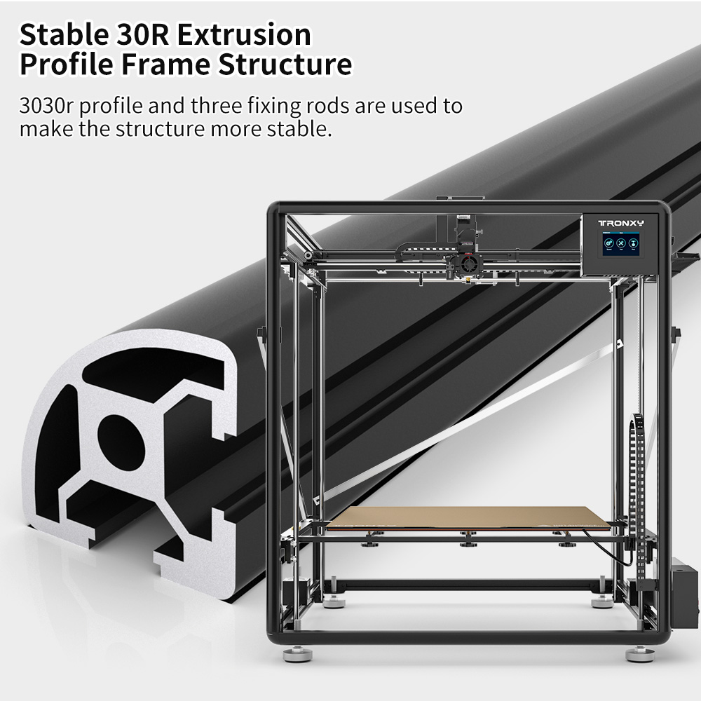 Impressora 3D Tronxy VEHO-600  - 3D Printing X Y Z Axis avaliação e preço