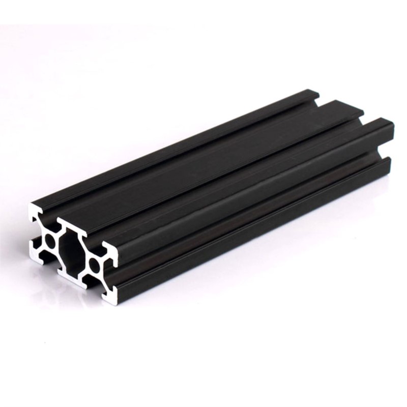1 pces preto 2040 t-slot padrã - V Slot Aluminum Extrusion avaliação e preço