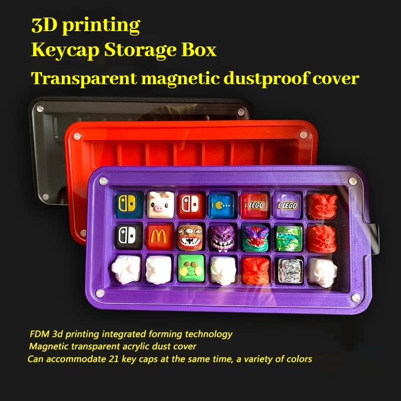 3d impresso keycap caixa de ar - 3D Printing Keycaps avaliação e preço