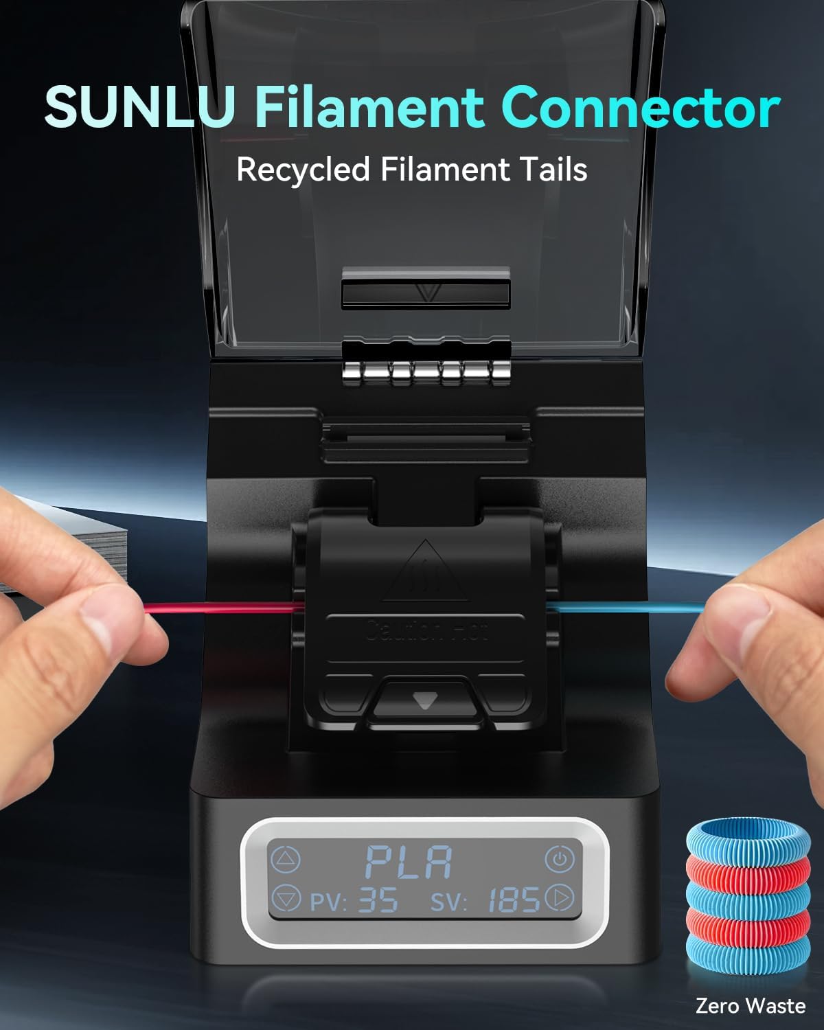 Sunlu fc01 conector de filamen - 3D Printing Nylon Filament avaliação e preço