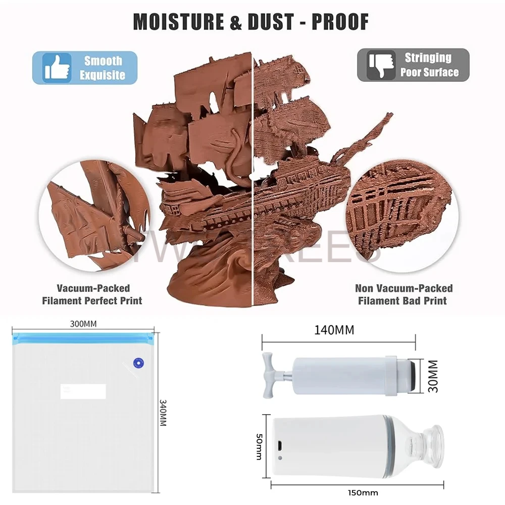 Saco a Vácuo para Impressão 3D - 3D Printing Nylon Filament avaliação e preço
