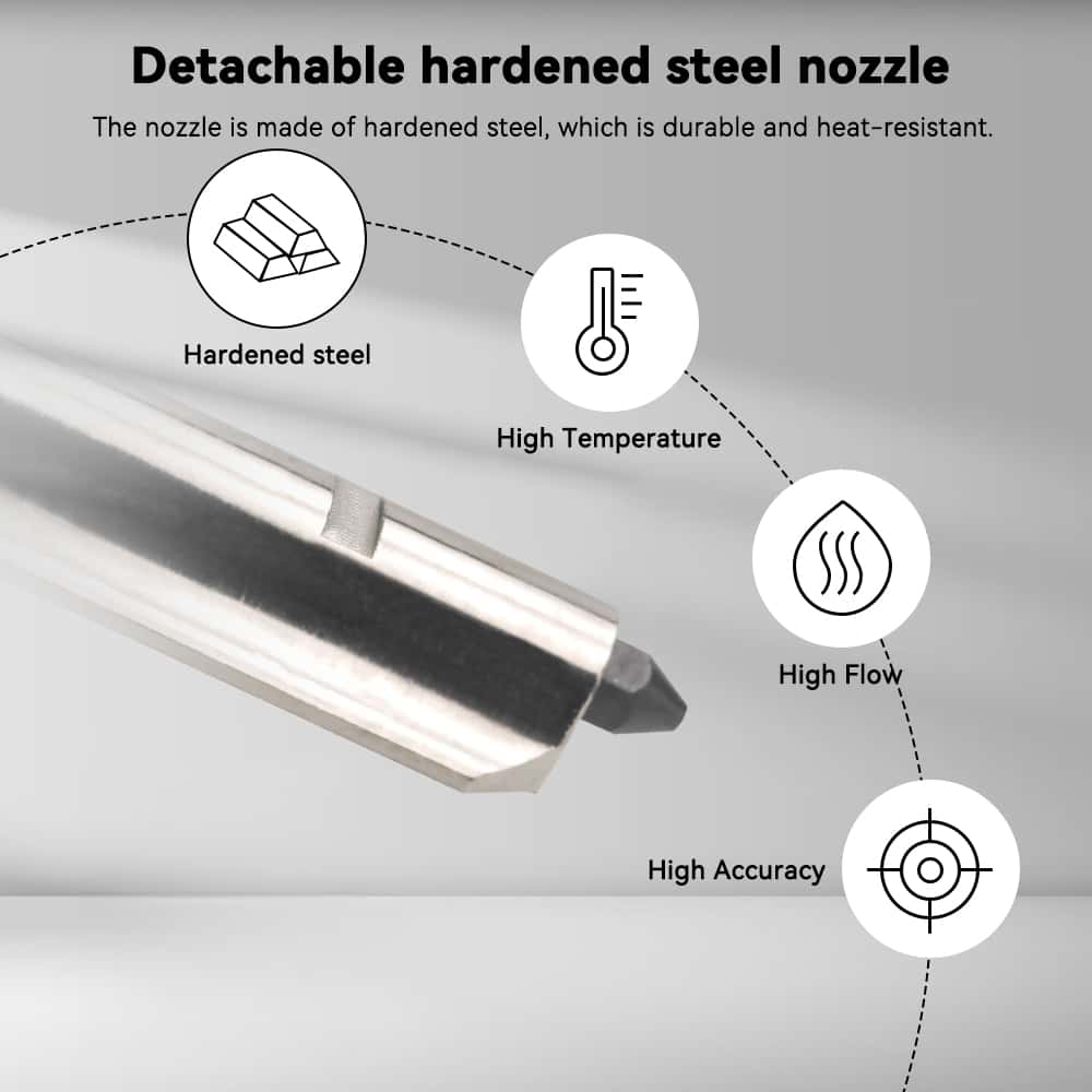 Bico de Aço Temperado para Hot - 3D Printing Steel avaliação e preço