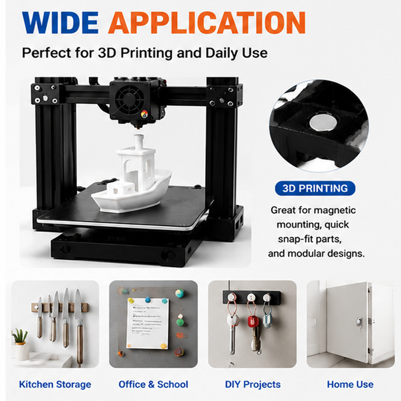 Kit de ímãs para impressão 3D  - 3D Printing Process avaliação e preço