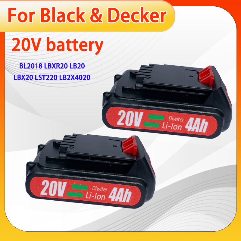 Bateria de lítio 20V 3.0Ah/4.0 - Black+Decker Tool Cordless avaliação e preço