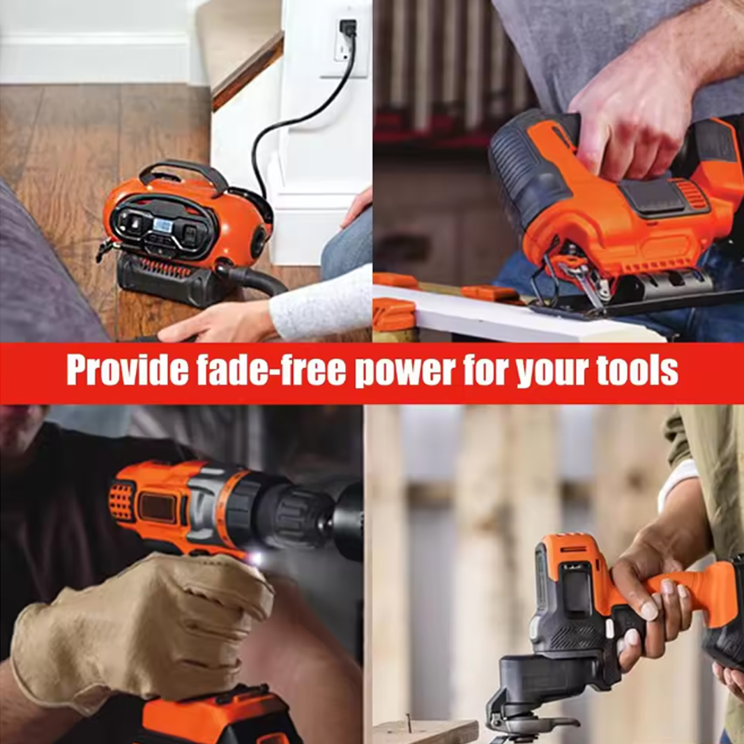 Bateria de lítio 20V 3.0Ah/4.0 - Black+Decker Tool Cordless avaliação e preço